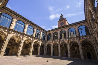 Archiginnasio Bologna, Bologna, İtalya Üniversitesi bir kez ana binasında
