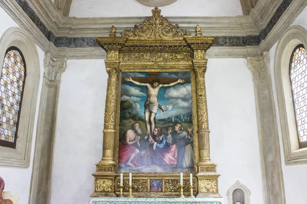 Βασιλική Santo Stefano Και Του Αρχαιολογικού Πάρκου Sette Chiese Μπολόνια — Φωτογραφία Αρχείου