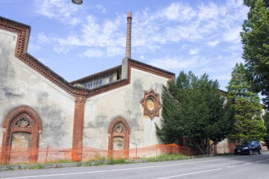 Crespi d'Adda, Lombardiya, İtalya, tarihi bir yerleşim ve Avrupa'da yerleşik 19. yüzyıl şirket şehirlerin büyük bir örnek. 1995 yılından bu yana Dünya Mirası