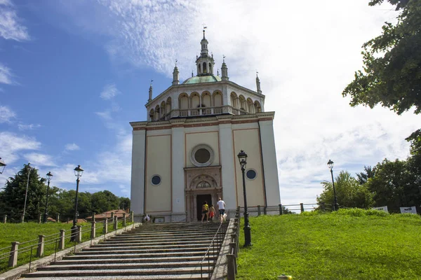 Crespi Adda Historic Settlement Lombardy Italy Great Example 19Th Century — Stock Photo, Image