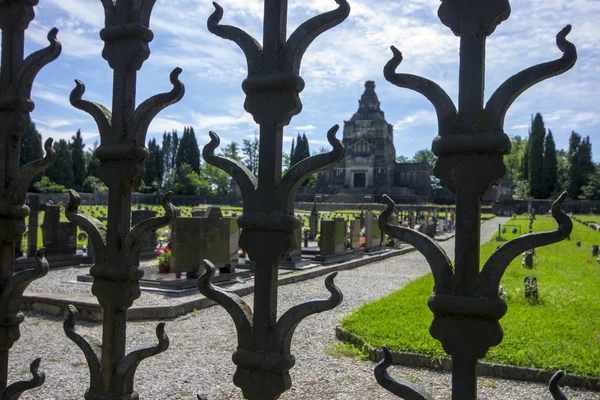 Crespi Adda Asentamiento Histórico Lombardía Italia Gran Ejemplo Las Ciudades — Foto de Stock