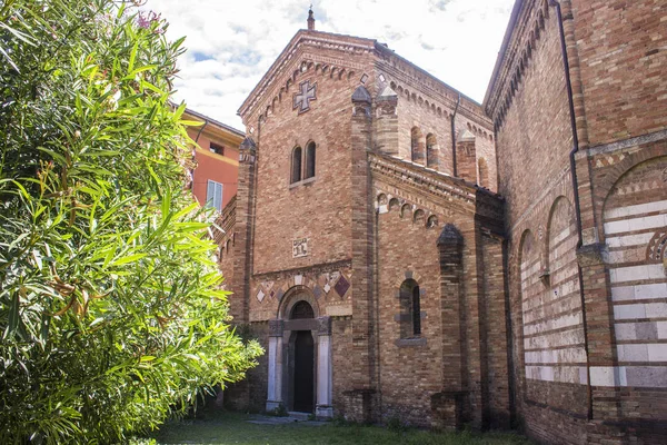 Den Basilica Santo Stefano Och Den Sette Chiese Bologna Italien — Stockfoto