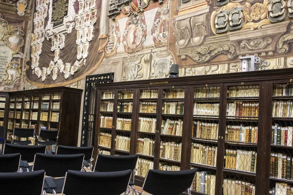Archiginnasio Bologna içinde bir kez ana bina Üniversitesi Bologna, İtalya