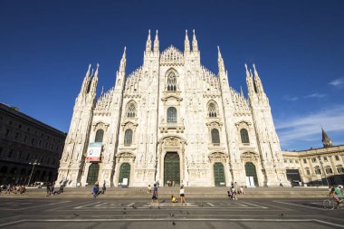 Milano Katedrali'ne, Gotik Katedrali, İtalya en büyük Kilisesi ve dünyanın beşinci büyük