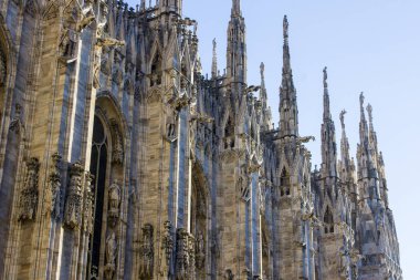 Milano Katedrali'ne, Gotik Katedrali, İtalya en büyük Kilisesi ve dünyanın beşinci büyük