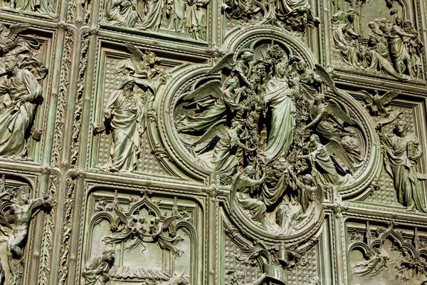 Katedra Mediolanie Gotycka Katedra Największy Kościół Włochy Piątą Wielkości Świecie — Zdjęcie stockowe