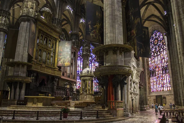 밀라노 대성당 양식의 대성당 이탈리아에서 세계에서 번째로 — 스톡 사진