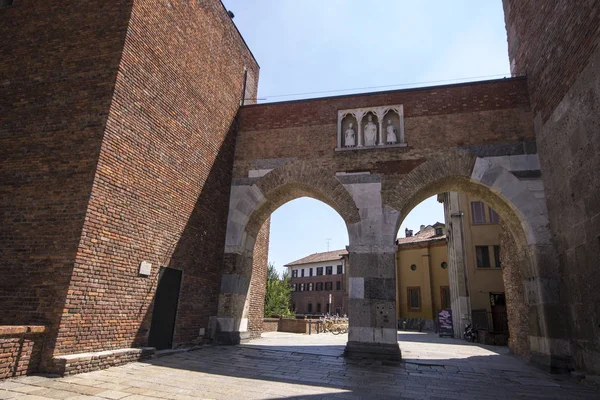 Pusterla Sant Ambrogio Una Las Diez Puertas Secundarias Las Murallas — Foto de Stock