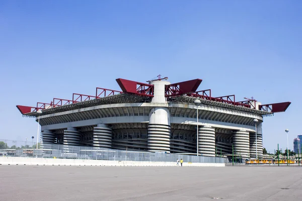 Stadio Giuseppe Meazza San Siro Néven Labdarúgó Stadion Milánó Olaszország — Stock Fotó