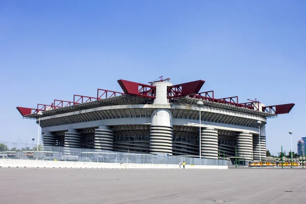 Stadio Giuseppe Meazza Allmänt Känd Som San Siro Fotbollsarena Milano — Stockfoto