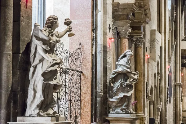 All Interno Della Cattedrale San Vigilio Duomo Trento Cattedrale Cattolica — Foto Stock