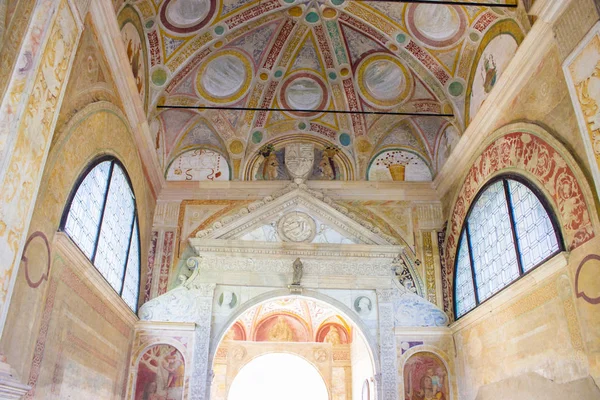 Certosa Pavia Monastero Complesso Lombardia Situato Nord Pavia Costruito Nel — Foto Stock