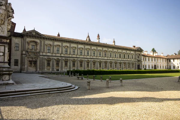 Certosa Pavia Een Klooster Complex Lombardije Noord Italië Gelegen Ten — Stockfoto