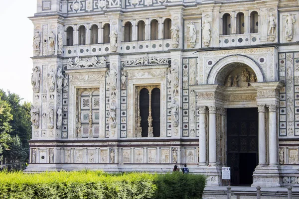 Certosa Pavia Monastery Complex Lombardy Northern Italy Situated North Pavia — Stock Photo, Image