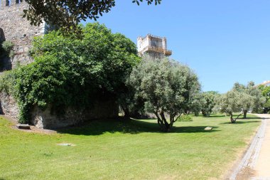Beja, Alentejo bölgesi Portekizce kentinde bir ortaçağ kalesi Beja Castle.