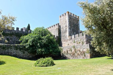 Beja, Alentejo bölgesi Portekizce kentinde bir ortaçağ kalesi Beja Castle.