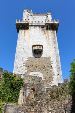 Beja, Alentejo bölgesi Portekizce kentinde bir ortaçağ kalesi Beja Castle.