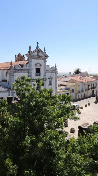 Castelo Beja Castelo Medieval Cidade Portuguesa Beja Região Alentejo — Fotografia de Stock