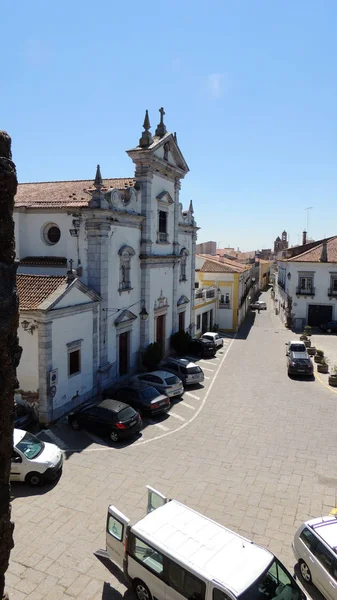 Castelo Beja Castelo Medieval Cidade Portuguesa Beja Região Alentejo — Fotografia de Stock