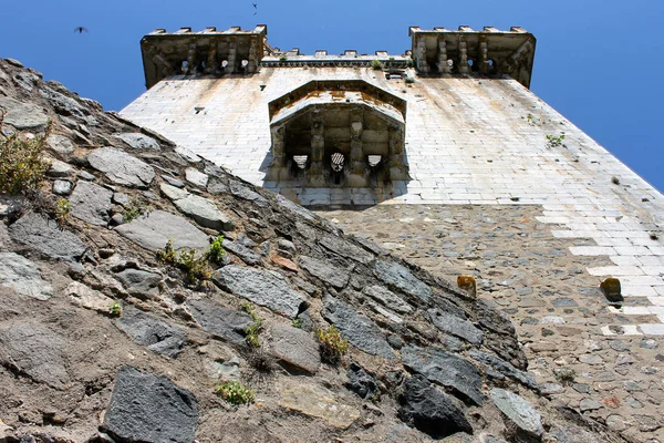 Die Burg Von Beja Eine Mittelalterliche Burg Der Portugiesischen Stadt — Stockfoto