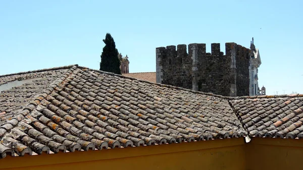 Beja Alentejo Bölgesi Portekizce Kentinde Bir Ortaçağ Kalesi Beja Castle — Stok fotoğraf