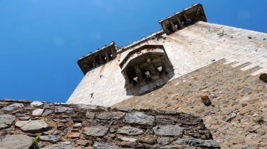 Beja, Alentejo bölgesi Portekizce kentinde bir ortaçağ kalesi Beja Castle.