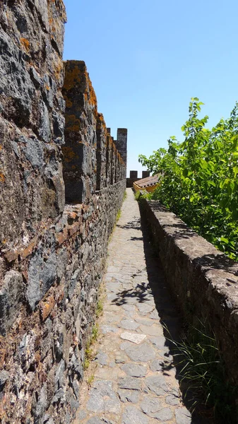 Alentejo 지역에서의 포르투갈 도시에는 성곽의 — 스톡 사진