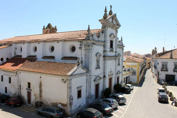 ベジャ アレンテージョ地方のポルトガル都市の中世の城 ベジャの城 — ストック写真
