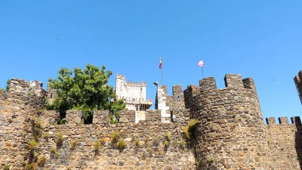 Κάστρο Της Beja Ένα Μεσαιωνικό Κάστρο Στην Πορτογαλική Πόλη Beja — Φωτογραφία Αρχείου