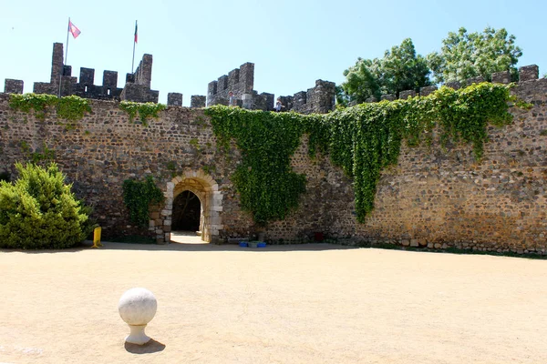 Замок Beja Середньовічного Замку Португальська Місті Beja Регіоні Алентежу — стокове фото