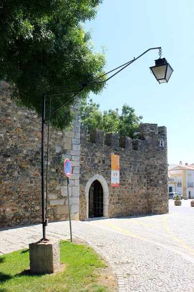 Castle Beja Ett Medeltida Slott Den Portugisiska Staden Beja Regionen — Stockfoto