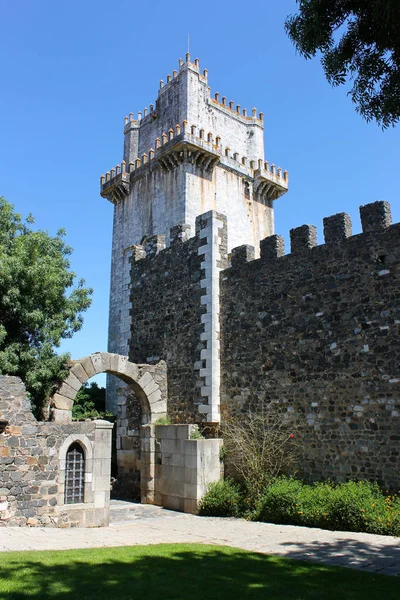 Zamek Beja Średniowieczny Zamek Portugalskim Mieście Beja Regionie Alentejo — Zdjęcie stockowe