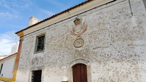 Las Calles Casas Evora Monte Una Ciudad Amurallada Región Del —  Fotos de Stock