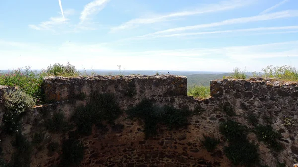 포르투갈의 Alentejo 지역에서 벽으로 둘러싸인된 Evora 몬테의 — 스톡 사진