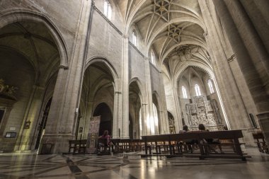 Başkalaşım Rab, olarak da bilinen Katedrali, Saint Mary Huesca, Huesca, Aragon, Kuzey-Doğu İspanya Gotik kilise kutsal Katedrali