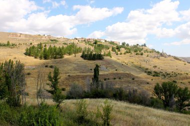 Yolun Soria, İspanya'dan Medinaceli şehir manzarası