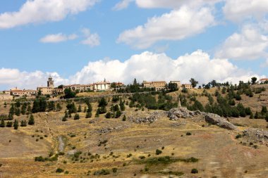 Yolun Soria, İspanya'dan Medinaceli şehir manzarası