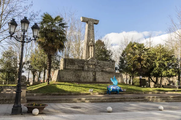 Monument Joaquin Loriga Taboada Pionnier Aviation Espagnole Célèbre Pour Premier — Photo