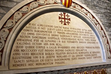 Wilfred Manastırı Saint Mary Rıpoll, Catalonia, İspanya içinde kıllı Türbesi