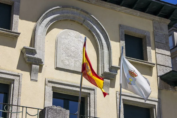 Ribadeo Galicie Spanje Aduana Customs House Een Historisch Gebouw Met — Stockfoto