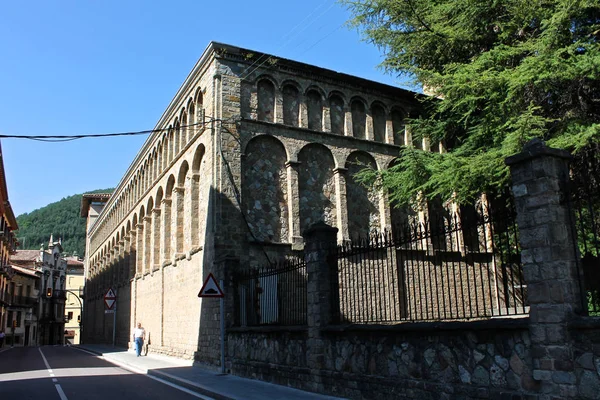 Het Klooster Van Saint Mary Ripoll Catalonië Spanje — Stockfoto
