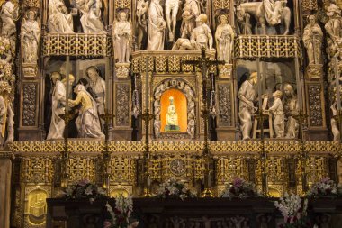 Opus Dei kurucusu Josemaria Escriva tarafından inşa Aragon, İspanya, içinde Santuario de Torreciudad, bir Marian türbe.