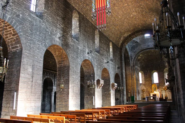 카탈로니아 스페인의 메리의 수도원 — 스톡 사진