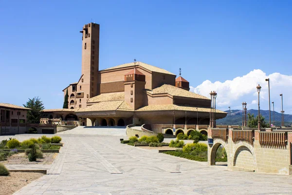 Santuario Torreciudad Marian Shrine Aragon Spain Built Josemaria Escriva Founder — Stock Photo, Image