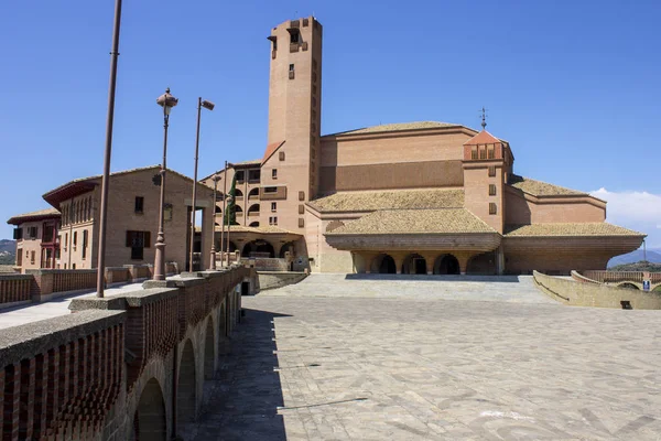 Santuario Torreciudad Marian Shrine Aragon Spain Built Josemaria Escriva Founder — Stock Photo, Image