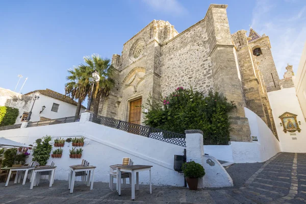 Vejer Frontera Spanya Iglesia Del Divino Salvador Kutsal Kurtarıcı Kilisesi — Stok fotoğraf