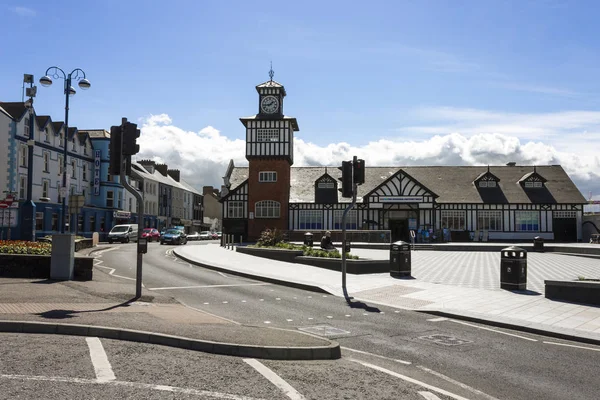 Portrush Severní Irsko Názory Kerr Portrush Železniční Stanice Nádraží Coleraine — Stock fotografie