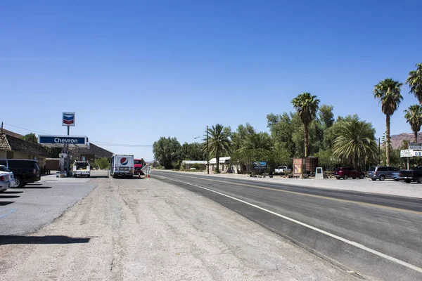 Small Town Shoshone Death Valley National Park Desert Valley Located — Stock Photo, Image