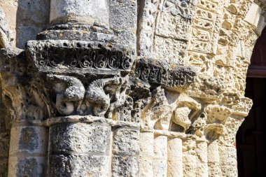 ARS-tr-Re, Fransa. Kilise Saint-Etienne (Kilisesi, Saint Stephen), Gotik bir dini tapınak Ile de Re adanın batı Fransa