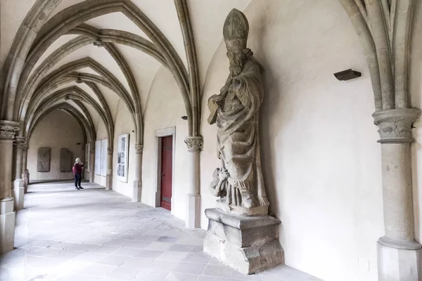 Trier Duitsland Klooster Gotische Stijl Van Kathedraal Van Sint Petrus — Stockfoto